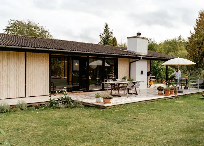 Renovated 70s Surrounded By Lovely Nature Asnæs